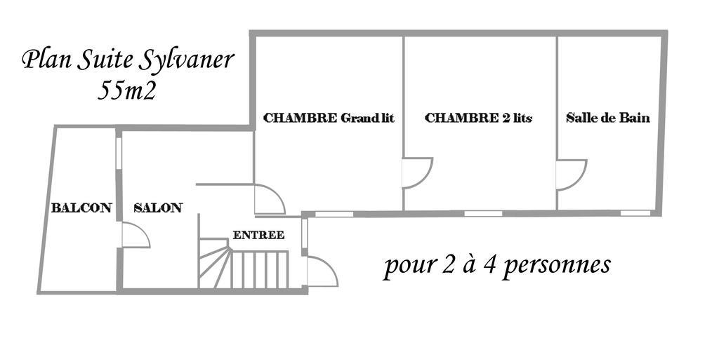 B&B Le Clos Des Raisins Beblenheim Εξωτερικό φωτογραφία